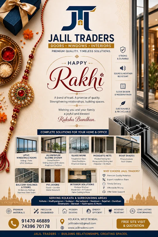 Happy Raksha Bandhan from Jalil Traders! π