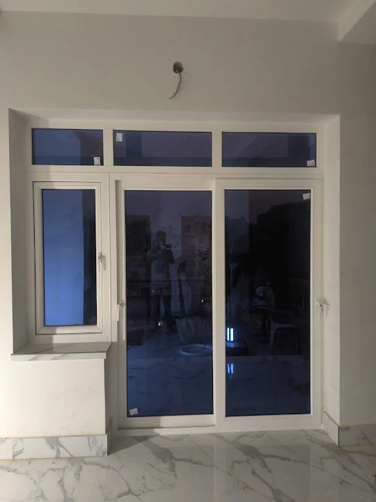 UPVC window work at Shyambazar Kolkata . For best quality UPVC Doors And Windows ,Aluminium & Domal doors…
