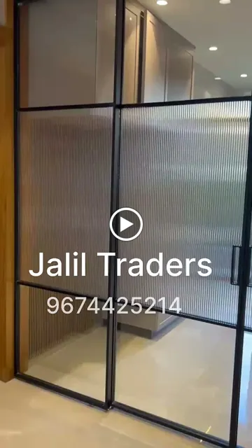 Premium Slim Profile Glass Sliding Door in Kolkata | Jalil Traders