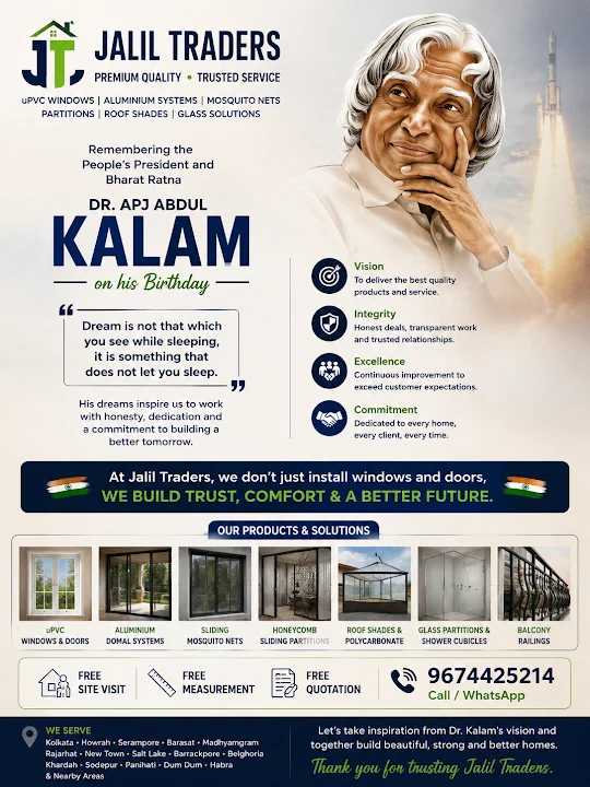 Remembering Bharat Ratna Dr. APJ Abdul Kalam | Jalil Traders Salutes the People’s President 🇮🇳
